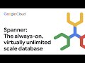 Spanner: The always-on, virtually unlimited scale database