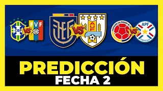 Predicción Fecha 2 Hexagonal Final Sudamericano Sub20⚽🏆