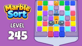 Marble Sort level 245 solution