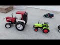 diy mini wedding dj tractor model rc modify swaraj 855 and farm alloy die cast meta truck unboxing