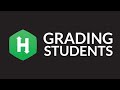 HackerRank Problem: Grading Students