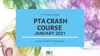 PTA Crash Course Preview January 2021