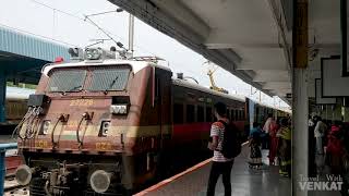 12805 - JANMABHOOMI EXPRESS - Visakhapatnam to Lingampalli arriving to Guntur Junction