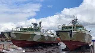 Two latest patrol boats Russian Navy