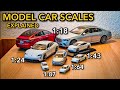 Most Popular Model Car Scales And Sizes Explained! 1:18 v 1:24 v 1:32 v 1:43 v 1:64 v 1:87