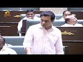 minister ktr funny conversation with congress mla seethakka in telangana assembly mango news