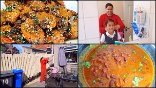 Indian Mom's Everyday Busy Morning Routine | Breakfast + Lunch | School Lunchbox | Morning Cleaning