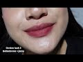 rollover reaction velvetdrop lip 7 cheek treat test ketahanan review