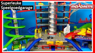 Majorette Super City Garage speelgoed uitpakken en spelen | Family Toys Collecto