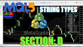 FREE Forex MT5/MQL5 TUTORIALS to create your own EAs - STRINGS - Pattern Based Formatting-D- PART 49