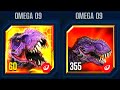 OMEGA 09 VS OMEGA 09 | JURASSIC WORLD THE GAME