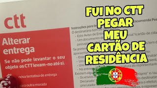 FUI NO CTT 👉📮 CORREIOS PEGAR MINHA RESIDÊNCIA 📩🇵🇹22/09