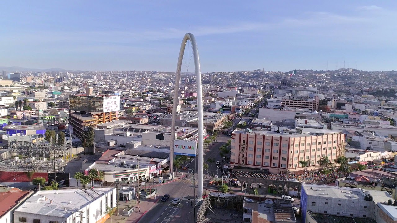 Tijuana Aerial Drone Video Stock Footage 4K - YouTube