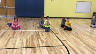 Math Relay in Physical Education