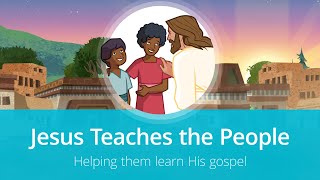 Jesus Teaches the People