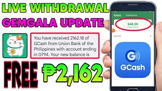 Gemgala NEW UPDATE Withdrawal: Free $40 (₱2,162) GCASH Payout | Legit Apps Philippines