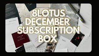 8lotus December unboxing