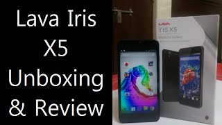 Lava Iris X5 Unboxing And Review With Camera \u0026 Gaming Test