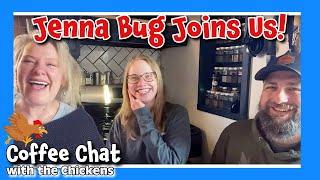 JENNA BUG JOINS US! Plans and dreams abound! Tiny House Cabin Build, Homesteading, DIY, Arkansas