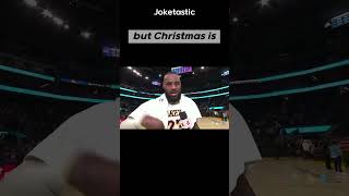 LeBron James: “I love the NFL but Christmas is our day.” #nba #basketball #lakers #lebronjames