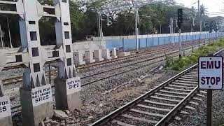 Chennai Beach to Chennai Park 4th line update as on 26/01/2025