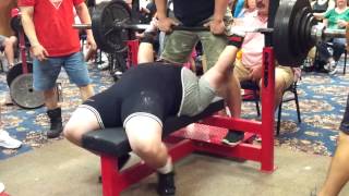 BENCH PRESS RAW (ST*) - April Mathis 195kg (430lbs)