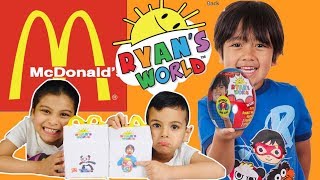#combopanda #ryantoysreview Ryan's Toy Review McDonald's Toys Pretend Play Ryan ToysReview Mcdonalds