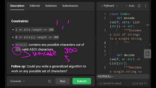LeetCode 271. Encode and Decode Strings [Leetcode 150] [Medium]