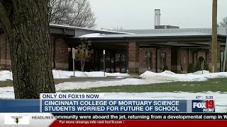 Cincinnati College of Mortuary Science students worried for future of school