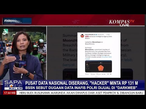 Pusat Data Nasional Diserang, 'HACKER' Minta Rp 131 Milyar, BSSN ...