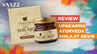 Upakarma Ayurveda Pure Shilajit Resin Form Review | Snazz Me Up