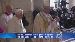 Retired Archbishop: Vatican Ignored Allegations, Calls For Pope Francis To Resign