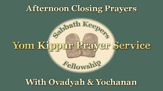 Yom Kippur Prayer Service 2024 - Sabbath Keepers Fellowship