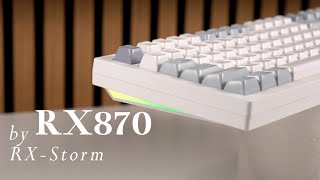 RX-Storm RX870 - An Interesting Pre-Built TKL | Latency, Review, Sound Test