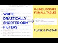 STOP writing LONG filter lookups with your ORM. Try this instead