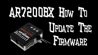 AR7200BX How To Update Firmware