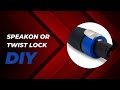 Proclaim AV Shop: Speakon and Twist Lock Speaker Connectors