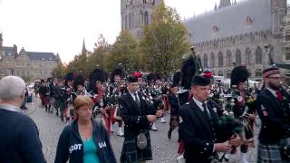 On the road to the Menin Gate