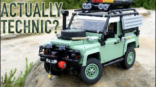 LEGO Icons Land Rover Classic Defender 90 Reviewed