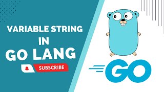 Go Language Variable String