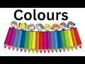 Colours... English rhymes -660... InFocus Entertainment Nursery rhymes with lyrics...