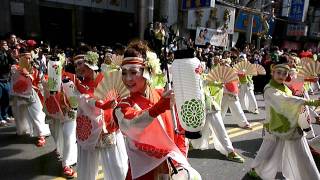 2012彰化燈會-鹿港踩街~高知縣YOSAKOI SORAN街舞團隊