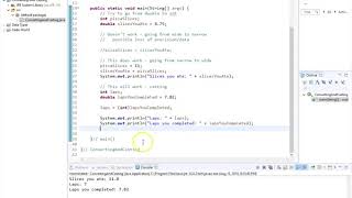 Java 2.5- Converting And Casting