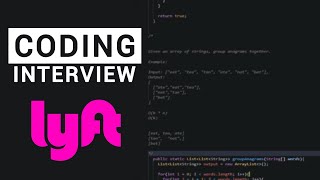 Technical Coding Interview with a Lyft Engineer