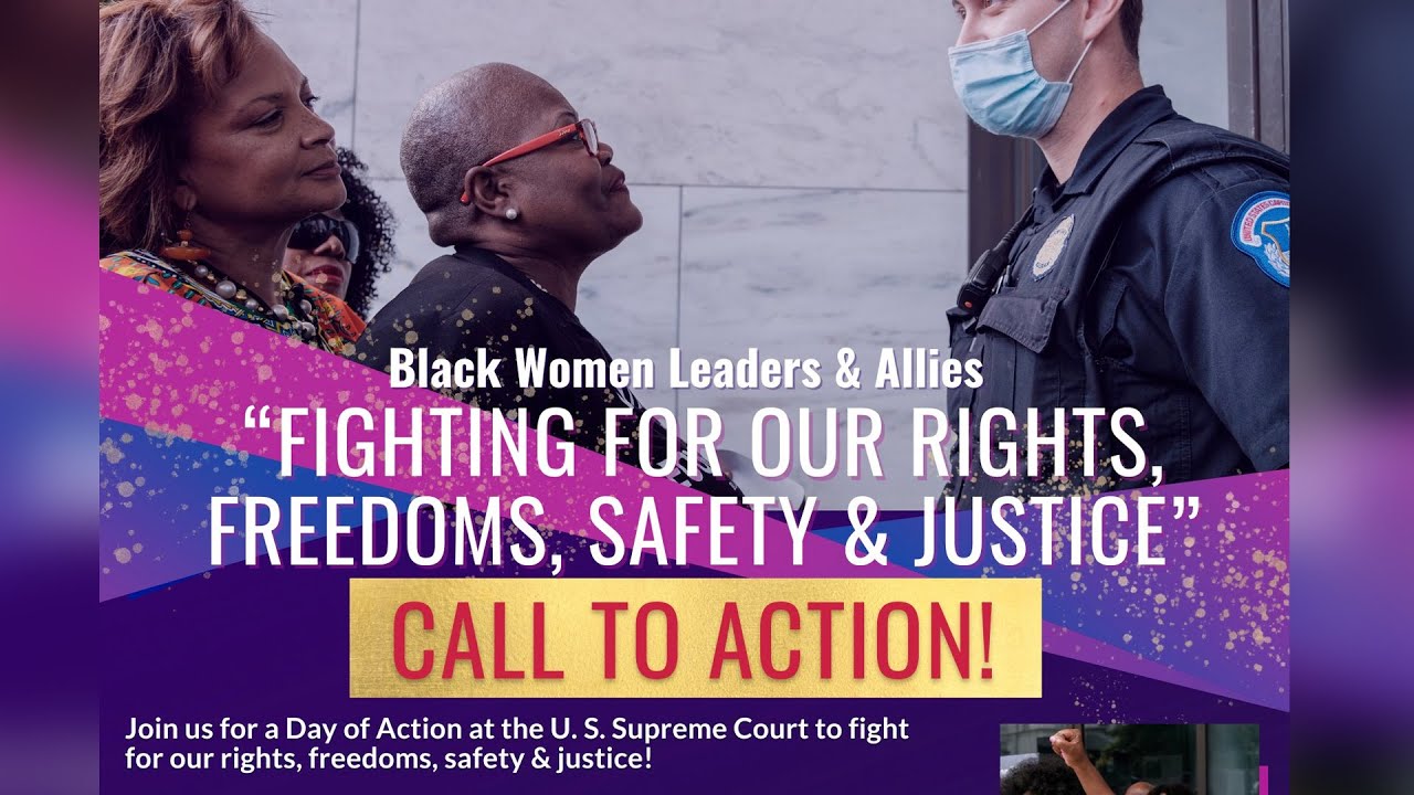 Black Women Leaders & Allies "Fighting For Our Rights, Freedoms, Safety ...