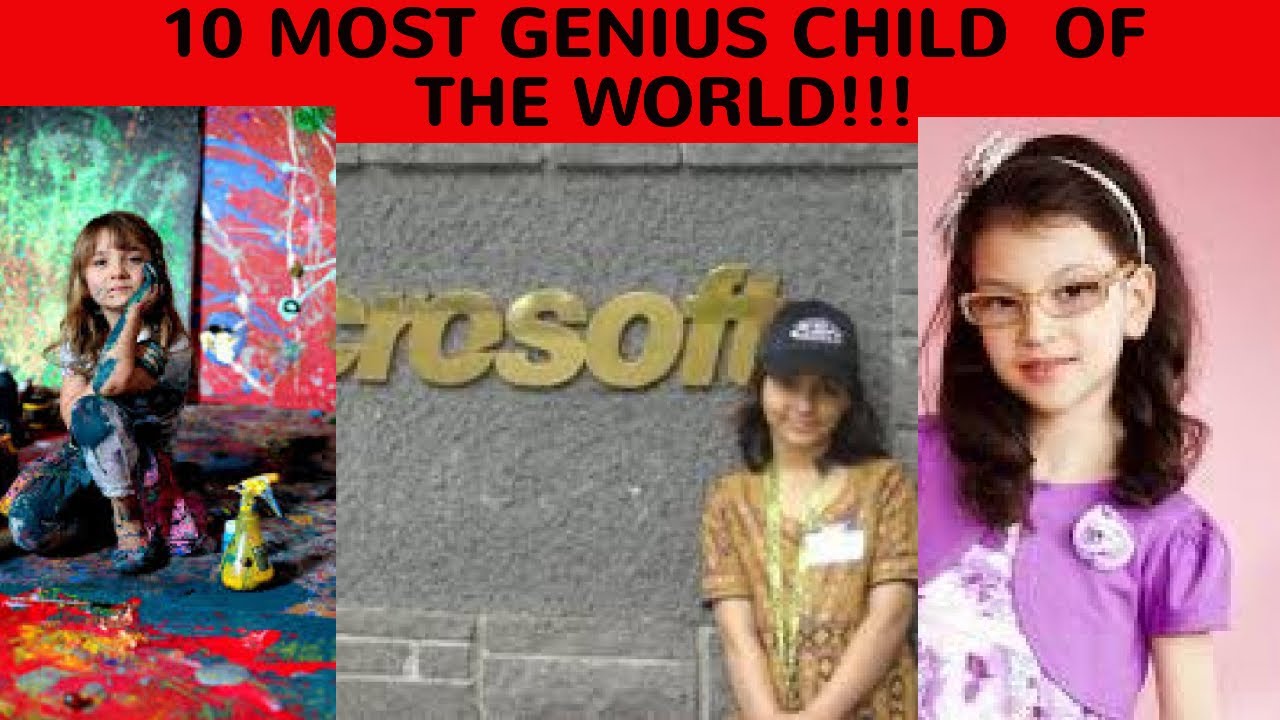 10 Most Genius Child Prodigies Of The World || Most Amazing Children's ...