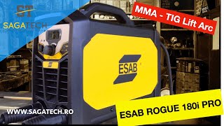 Prezentare Aparat sudura ESAB ROGUE 180i PRO