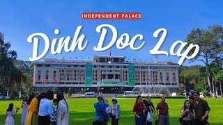 Dinh Doc Lap 4K - What Does the Independence Palace Have? Walking Journey to Explore Saigon Heritage