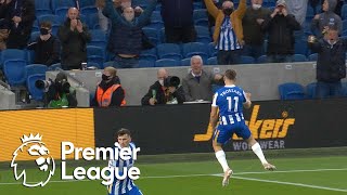 Leandro Trossard pulls one back for Brighton v. Manchester City | Premier League | NBC Sports