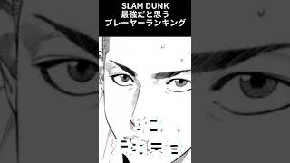 【スラムダンク】最強 プレーヤーランキング(個人の主観) #slamdunk #最強キャラ #ランキング #shorts